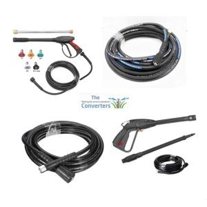 high pressure gun and pipe and nozzles