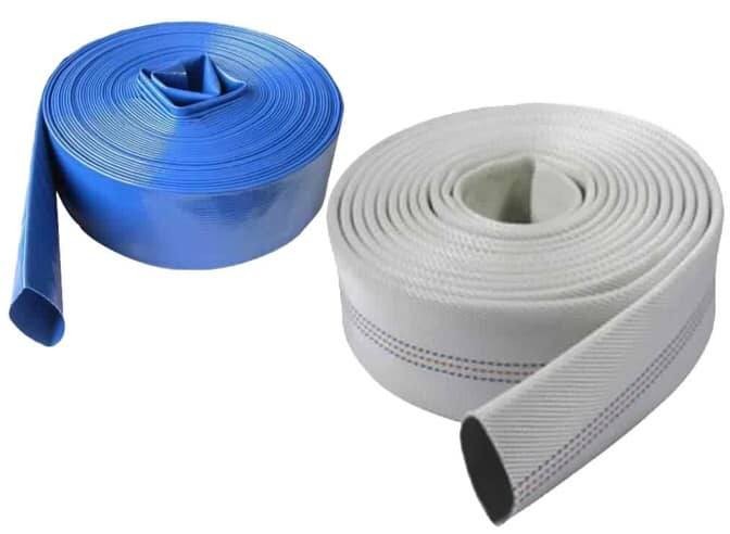 Sanxing Customized Colorful Canvas Jacket Fire Hoses with PVC Lining Hose Pipes for Fire Hydrant